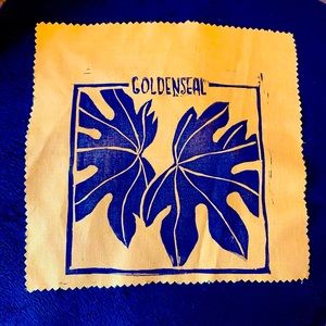 Handmade Goldenseal 🌱 patch - all proceeds benefit United Plant Savers